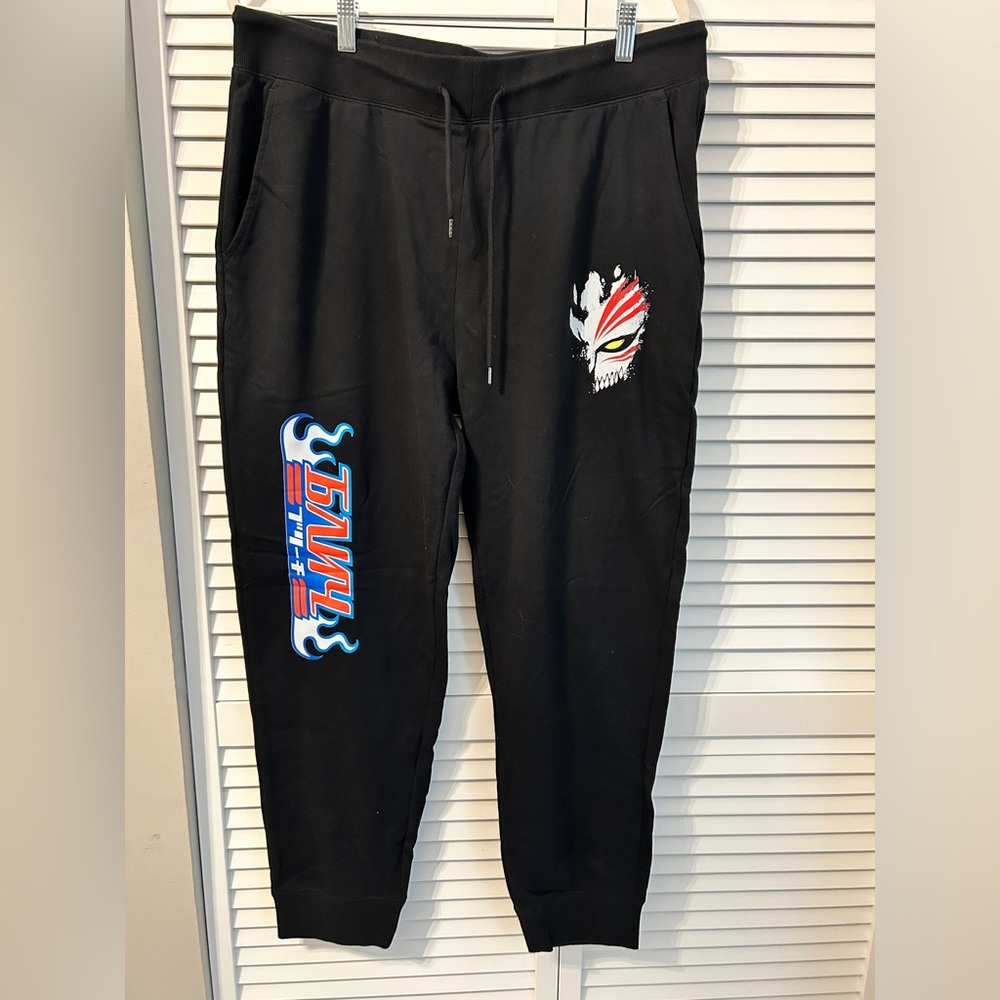 Source Unknown Black Graphic Sweatpants